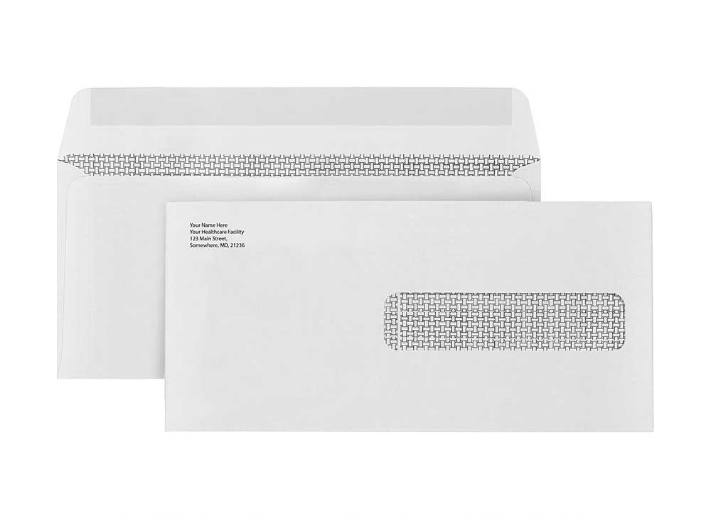 #10 Window envelope self seal