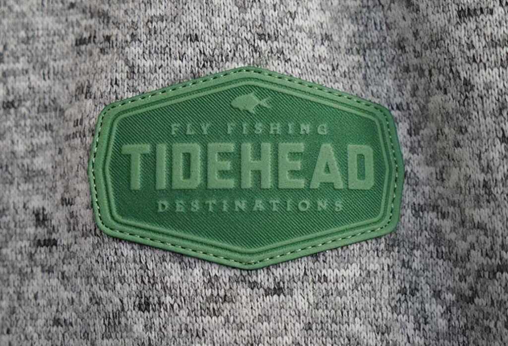 Embossed heavy duty patch